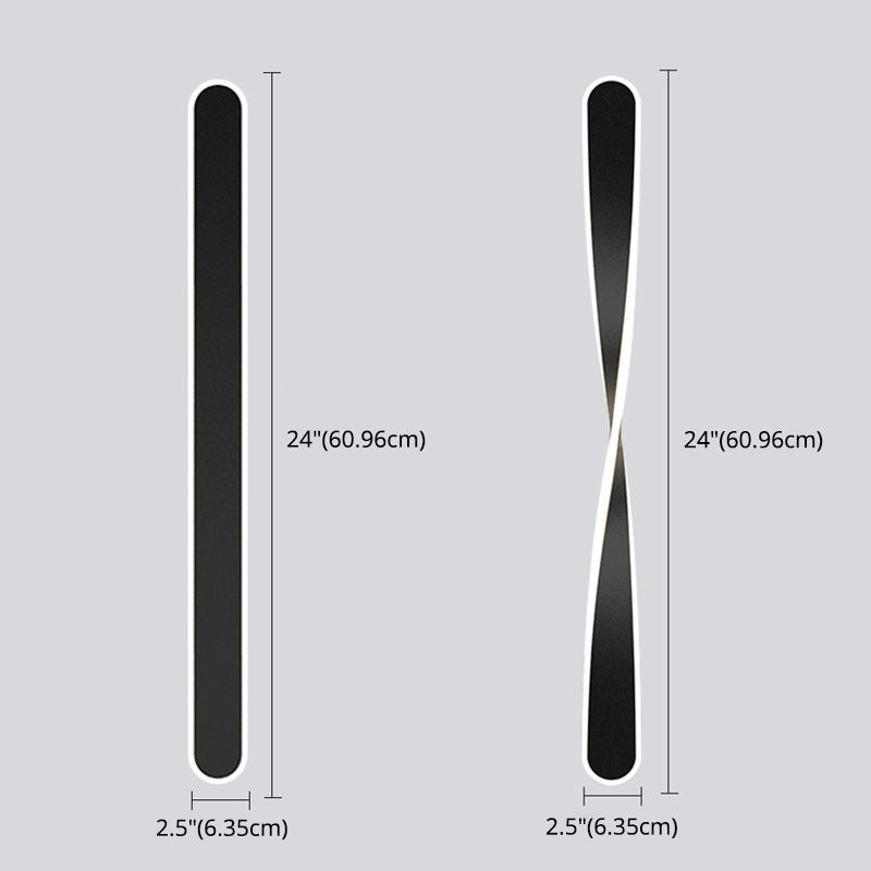 Lampada a monte a forma di parete a forma di LED Postmodern in stile Postmodern Metal Wall Sconce