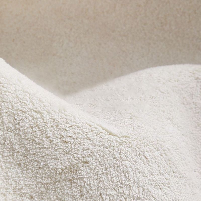 Beige Rainbow Carpet Polyester Simple Carpet Stain Resistant Carpet for Living Room