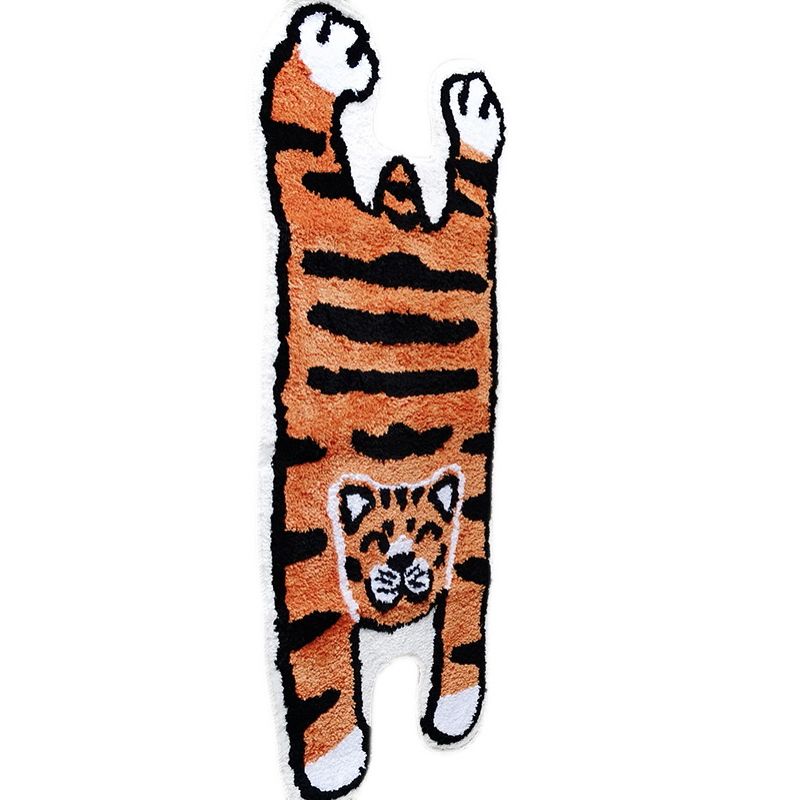 Trendy Washable Carpet Comfort Animals Pattern Polyester Rug Stain Resistant Carpet for Home Decor