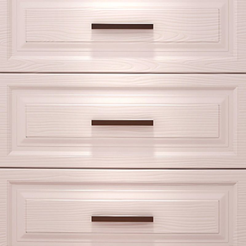 Plastic Scandinavian Kids Nightstand Chest Nursery Dresser with 6/5 Drawers