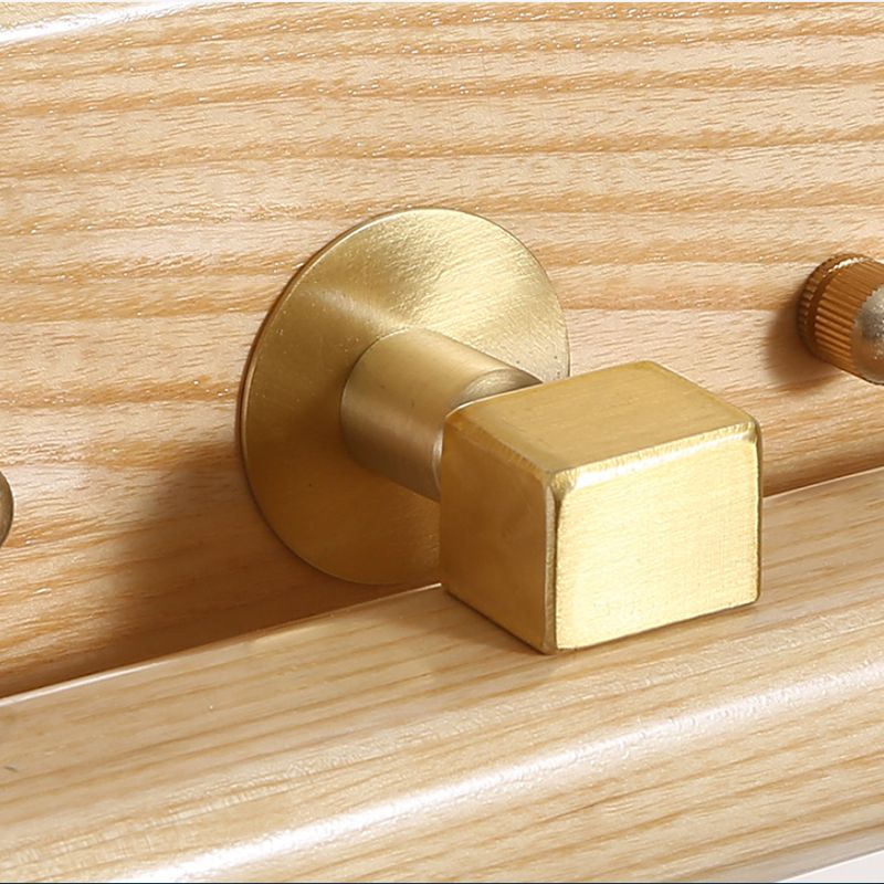 Wood Linear Wall Sconce Modern 1 Light Mirror Wall Mount Light Fixture