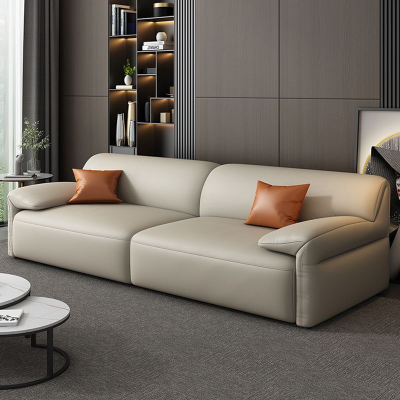 41" Wide Scandinavian Sleeper Sofa Futon Leather Storage Sleeper Sofa