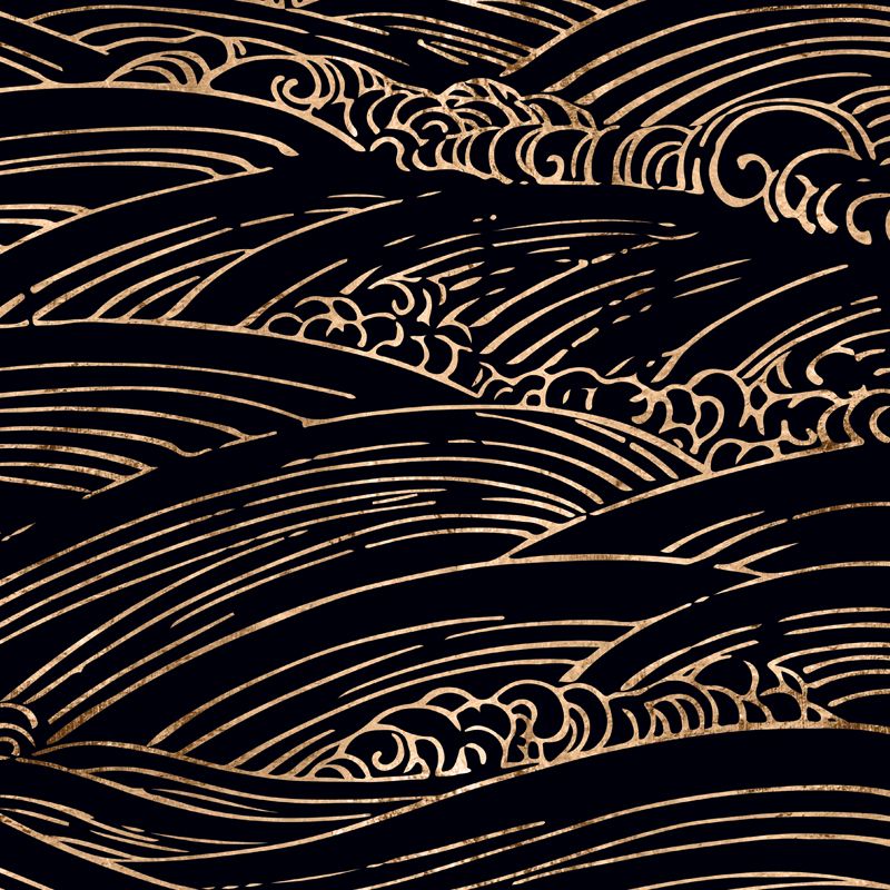 Soft Color Moire Pattern Mural Wallpaper Stain-Proofing Modern Bathroom Wall Covering