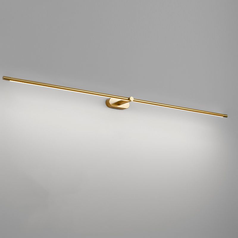 Moderne minimalistische LED -Wandleuchter Aluminium Lineare Wandlampe mit Acrylschatten