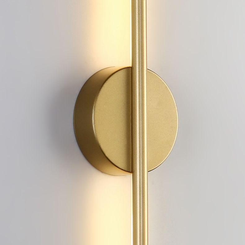 Metall Linearer Schatten Wandleuchten moderner Stil 1- Lichtwandmontiertes Licht