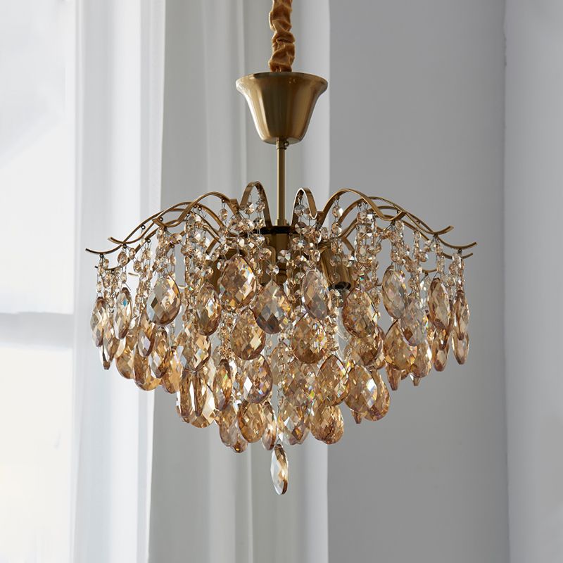 American Style Chandelier Light Fixtures Multi-Head Suspension Pendant Lamps