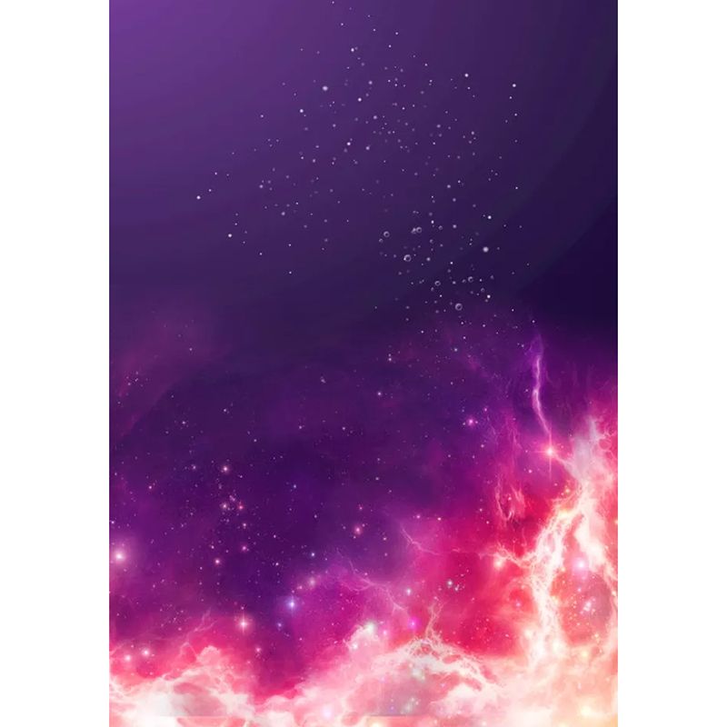 Photo Galaxy Wall Covering Full Size Wall Mural Decal for Accent Wall, Custom Size Available