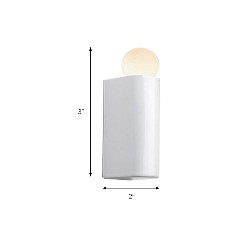 White Ball Wall Lighting Modernist Led Milk Glass Wall Lamp Fixture with Small/Medium/Large Size in White/Warm Light