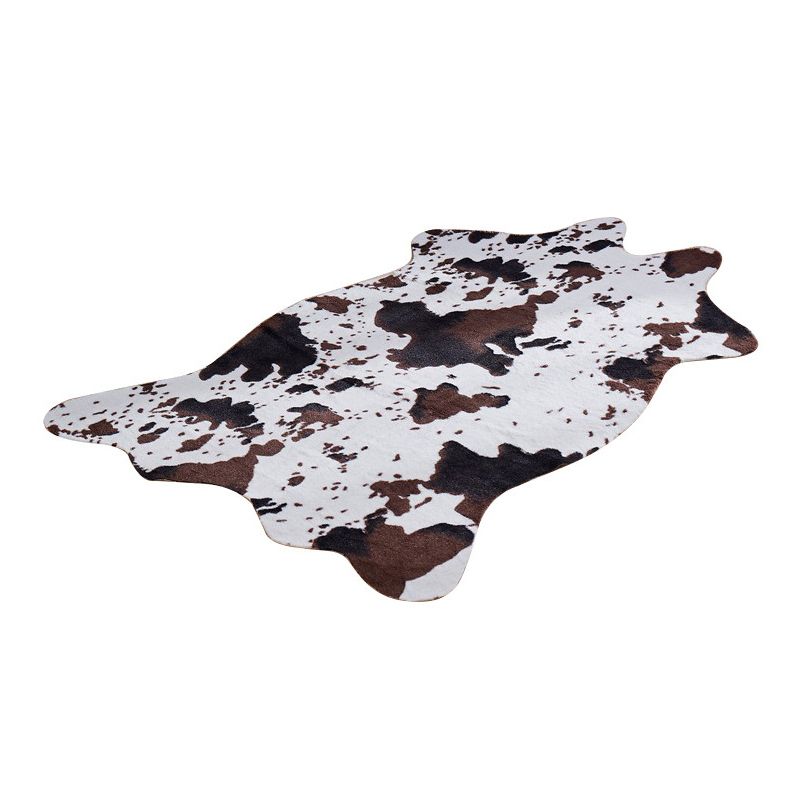 Animal Print Carpet Polypropylene Anti-Slip Backing Rug Shaped Carpet for Living Room