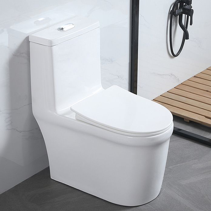 One-Piece Toilet Flush Toilet Floor Mounted UF Siphon Jet Toilet Bowl