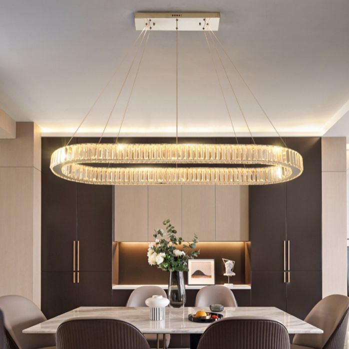 Lampadario contemporaneo Luci lampadari a LED LED LED LED Isola per sala da pranzo