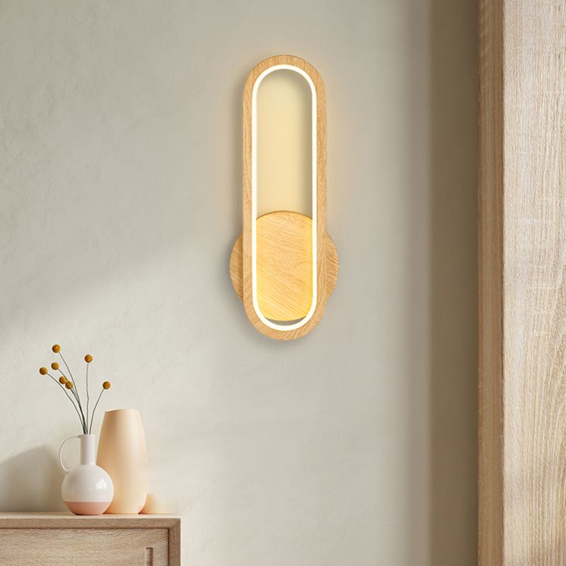 Modern Simple Wall Mount Light LED Wall Light with Acrylic Shade for Living Room