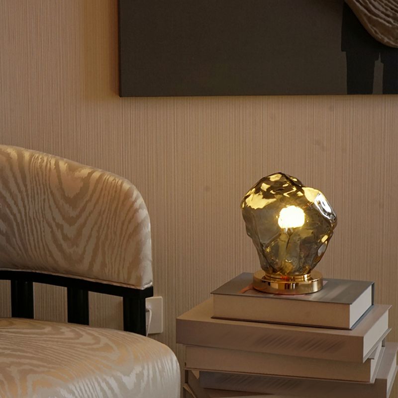 Modern Desk Lamp Glass Table Lighting Fixture for Study Bedroom Sitting Room