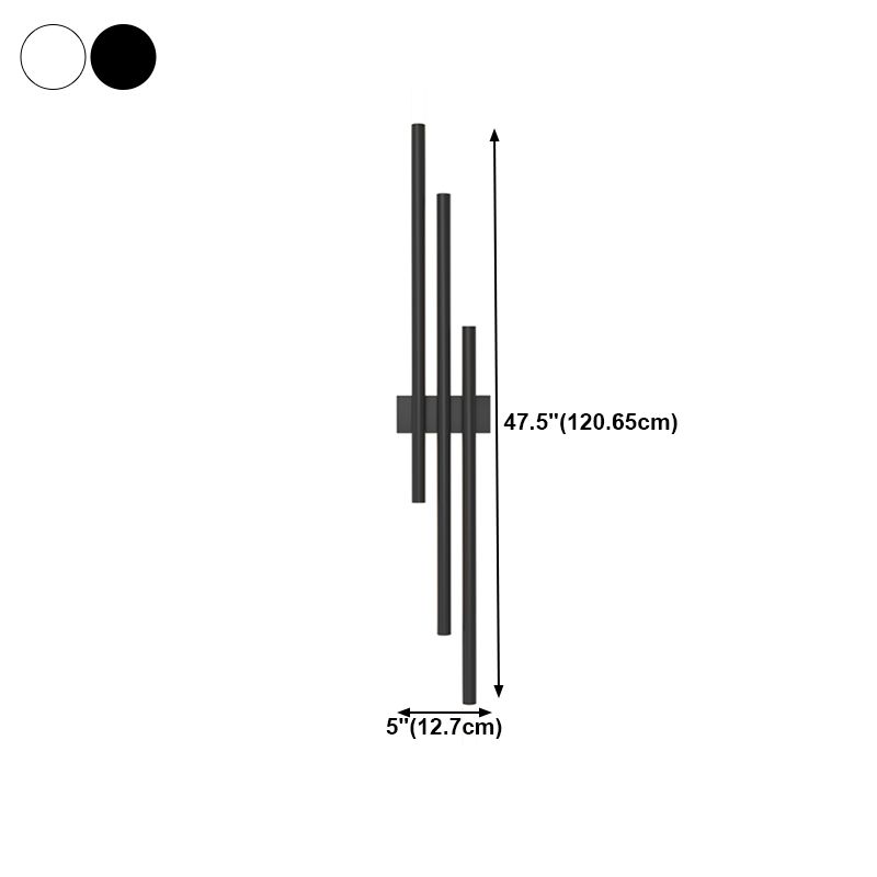 Quadratische Form Metallwand Licht moderner Stil 3 Lichter Wandhalterung Licht