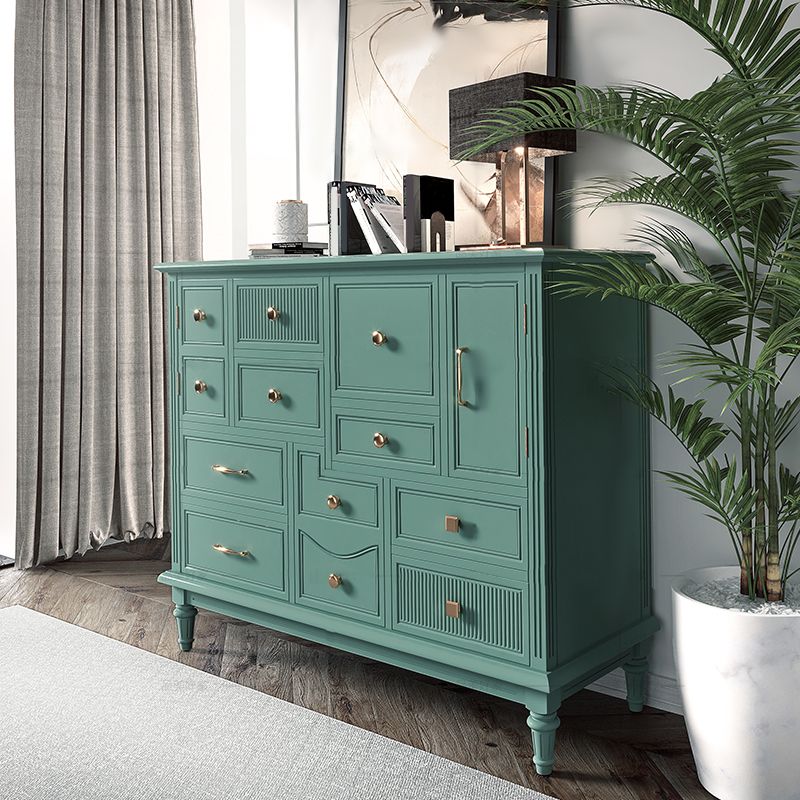 Traditional Storage Chest Solid Wood Dresser with Drawers , 14.04 Inch Width