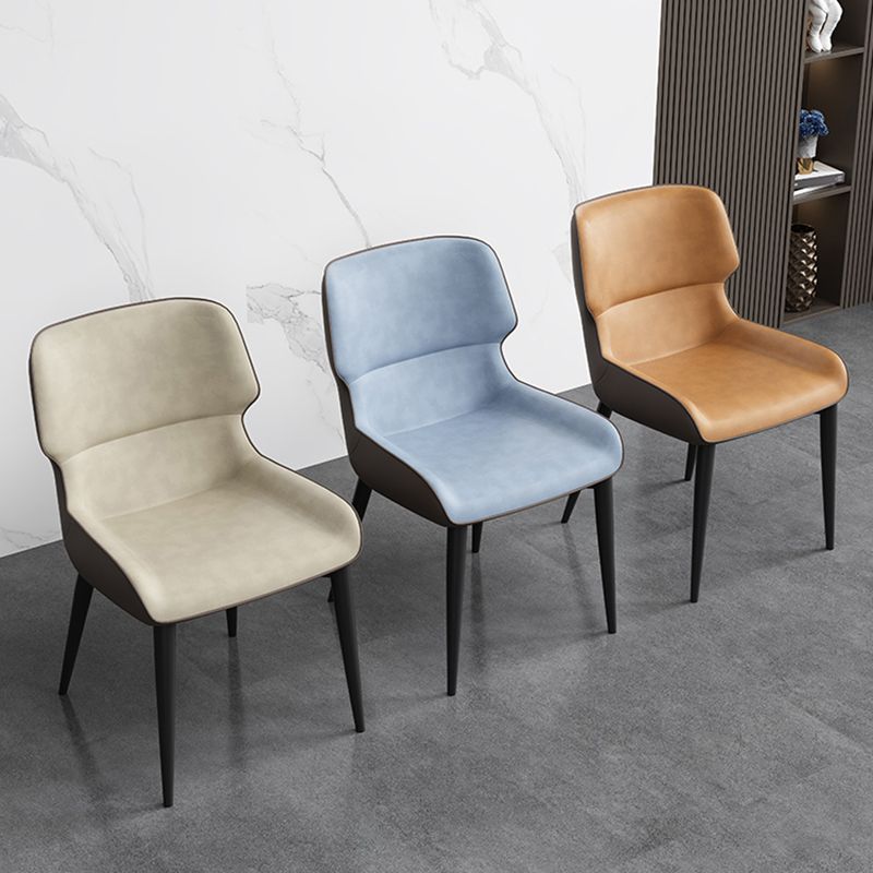 Contemporary Dining Room Armless Chair Dining Chairs with Upholstered