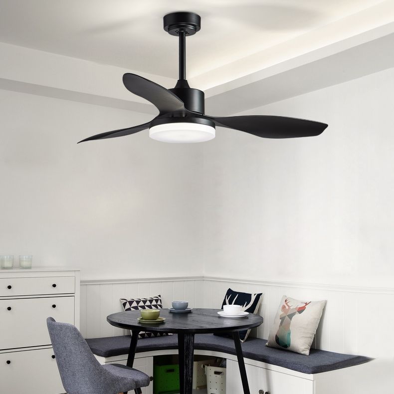 Kids Style Round Ceiling Fan Lighting Metal 1 Light Ceiling Fan Lamp for Living Room