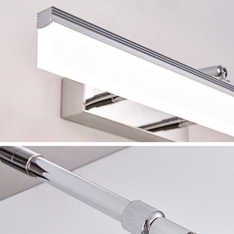 Contemporary Simplicity Rectangle Wall Mounted Lights Acrylic Wall Mounted Lamp for Bathroom