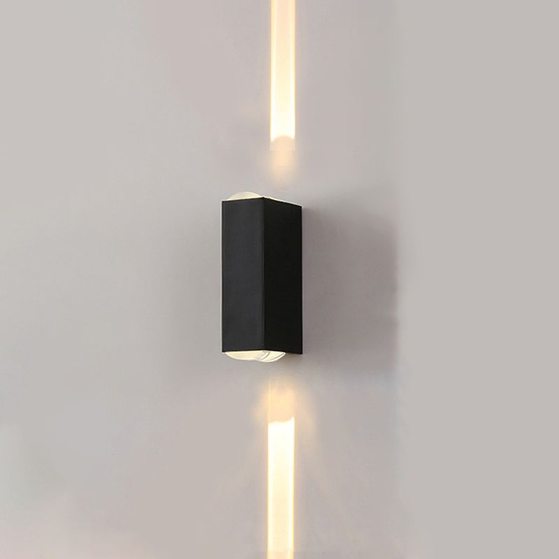 Moderner Stil Geometrischer LED-Wandlampen Metall Multi-Licht-Wandbeleuchtungsideen