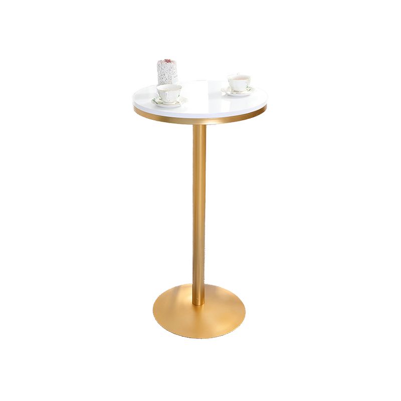 1/3 Pieces Bar Stool and Table Modern Style Round Pub Table Set