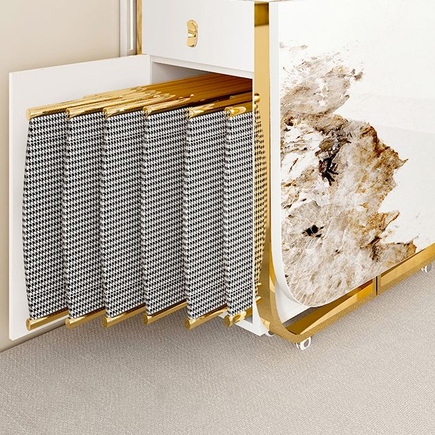 Modern Sintered Stone Dining Table Set 1/3/5/7 Pcs Folding Table and Chairs