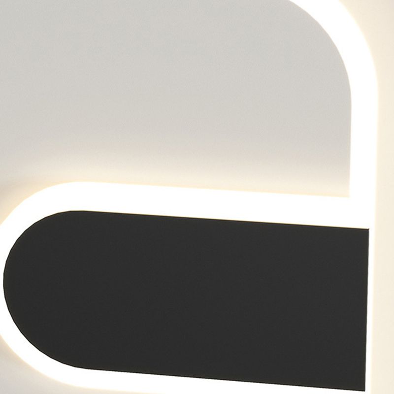 Simple Shape Wall Lighting Fixtures Modern Metal Wall Light Sconces for Bedroom