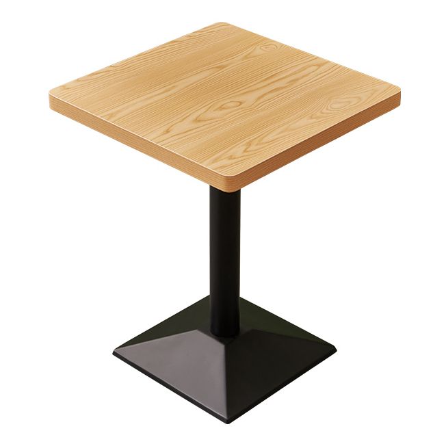 Industrial Dining Room Table Home Kitchen Dinner Furniture with Metal Base