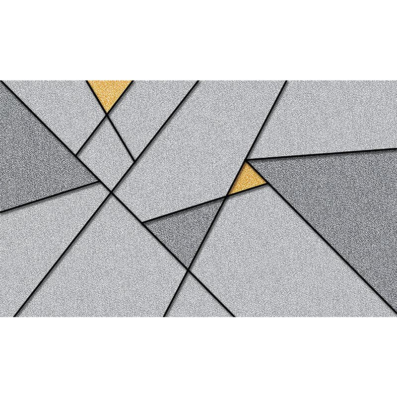 Illustration Geometries Mural Wallpaper Extra Large Wall Decor for Living Room, Made to Measure