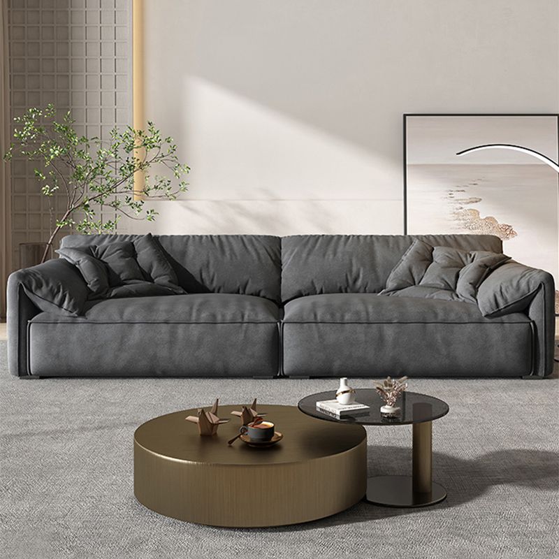 Modern Style Sofa Latex/sponge Cushion Filled with Pillow Back Sofa Bed