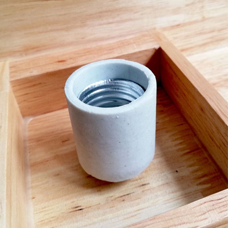 1-Licht geometrische Wandleuchten moderne einfache Style Holzwandbeleuchtung in braun und grün