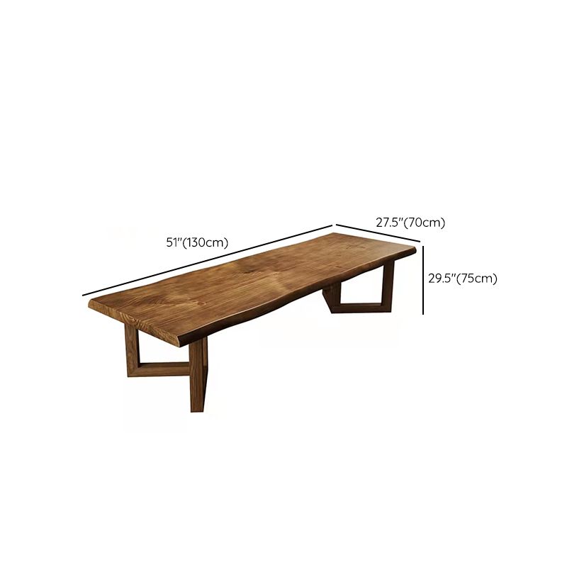 Modern Dining Room Set 1/4/9 Pcs Solid Wood Dining Set with Rectangle Table