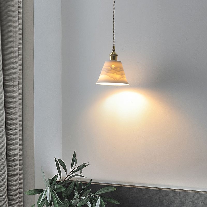 Modern de pared de cerámica Metal 1 1 de luz Medida de pared para sala de estar para sala de estar