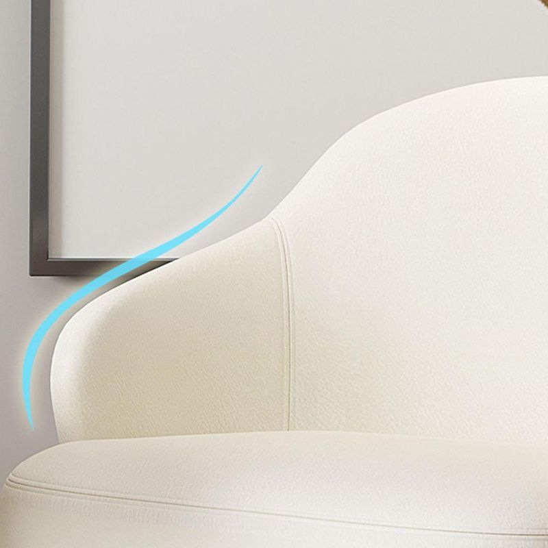 Contemporary Barrel Accent Chair Modern Arms Included Accent Armchair
