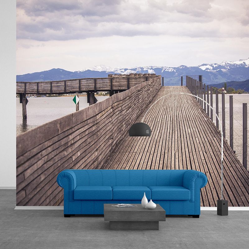 Space Extension Photography Mural Environment Friendly for Home Decor