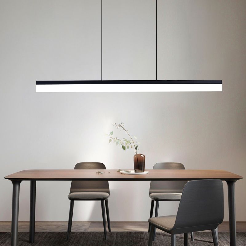 LED Island Lamp Fixture Nordic Modern Style Dining Room Office Pendant Light