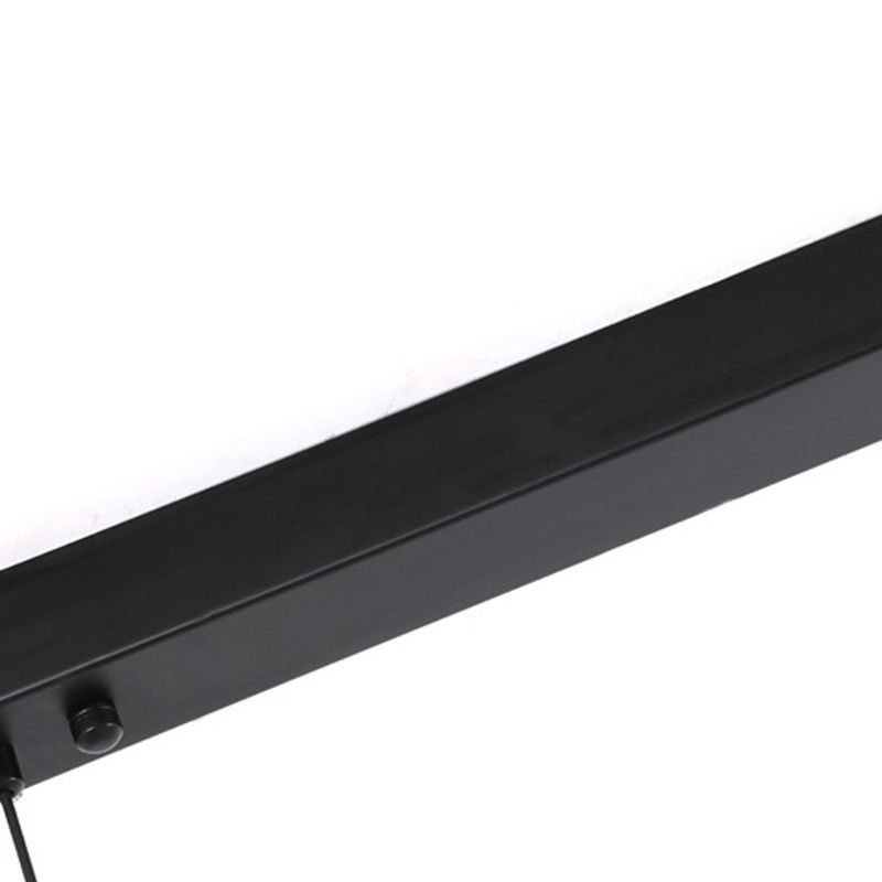 Lampada dell'isola a ciondolo lineare Lampada a pendente moderno a pendente moderno