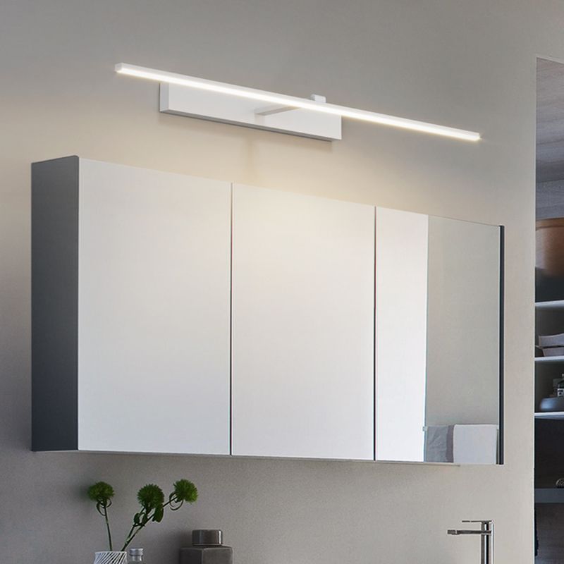 Strip Bath Bath Sconce Light Segnugge in metallo LED LED Minimalista Stile SCONCE SCONCE