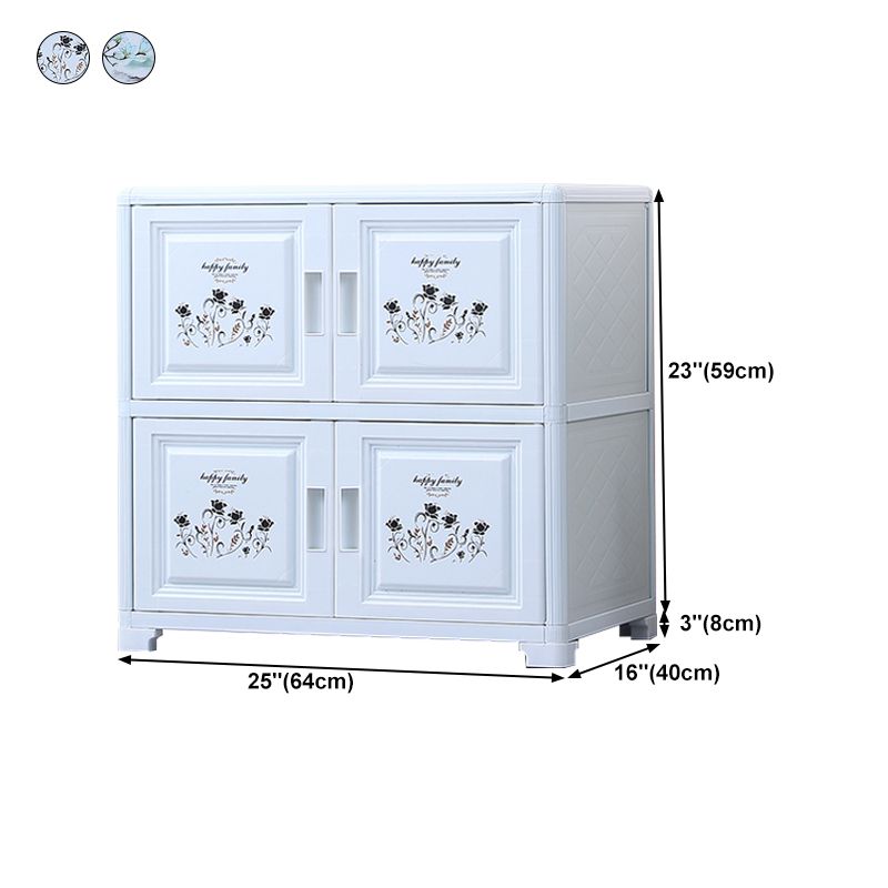 Modern Style Sideboard with Acrylic Doors Cabinets Storage Sideboard for Dining Room