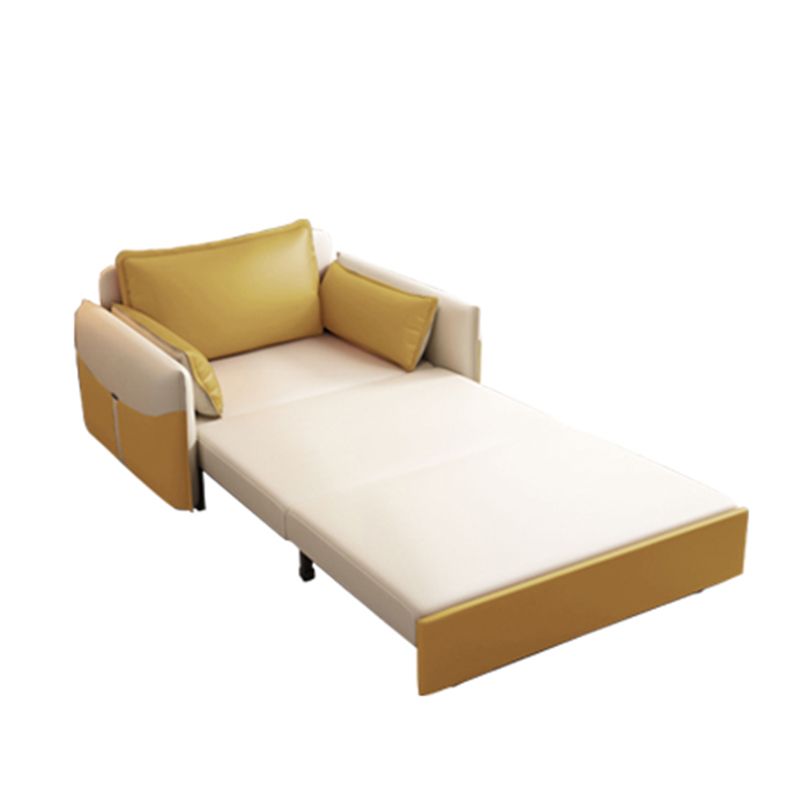 31" Wide Scandinavian Futon Sofa Bed Folding Futon Sleeper Sofa