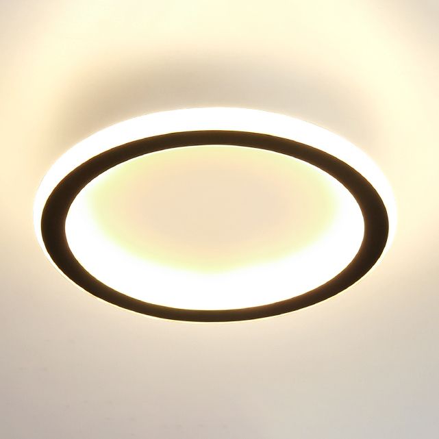 LED Ceiling Light Fixture Modern Simple Flush Mount Lamp for Aisle Bedroom