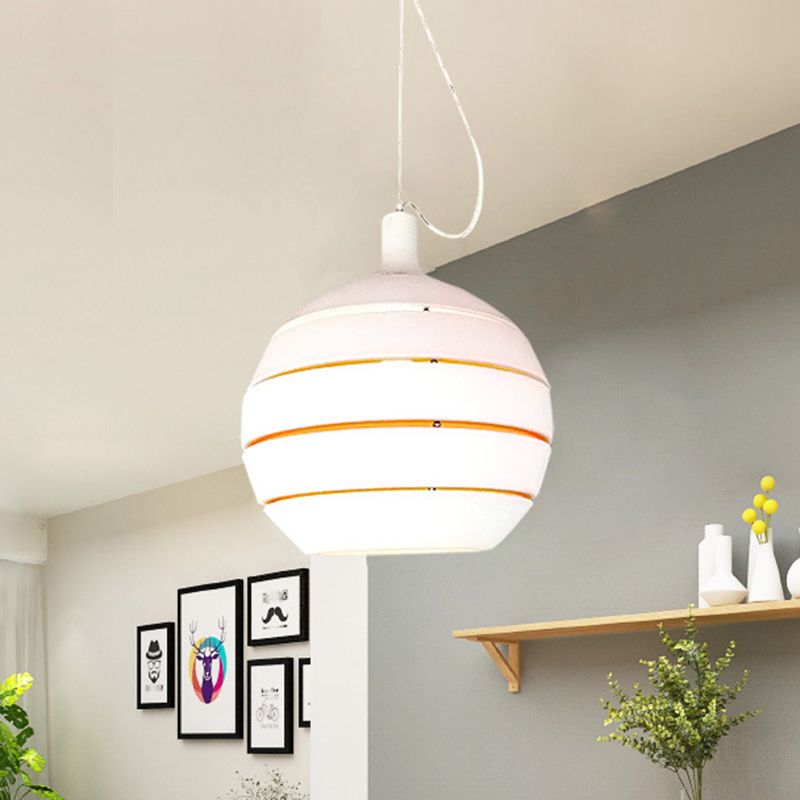 Costeo de Globe Globe Coste Contemporáneo 1 Lámpara de suspensión de metal ligero para el comedor