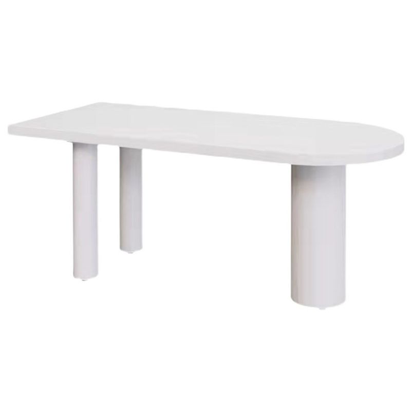 Solid Wood Dining Table Simplicity Style Dining Site Table with 3-foot