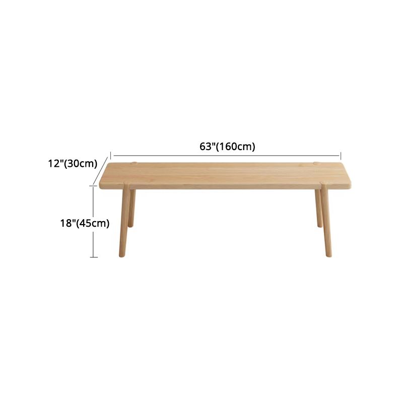 Modern Ash Wood Dinette Set 1/2/4/5 Pieces Rectangle Beige Dining Table Set