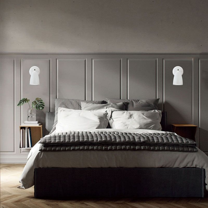 Metal Geometric Reading Wall Lighting Modern 1 Light Wall Mounted Light Fixture