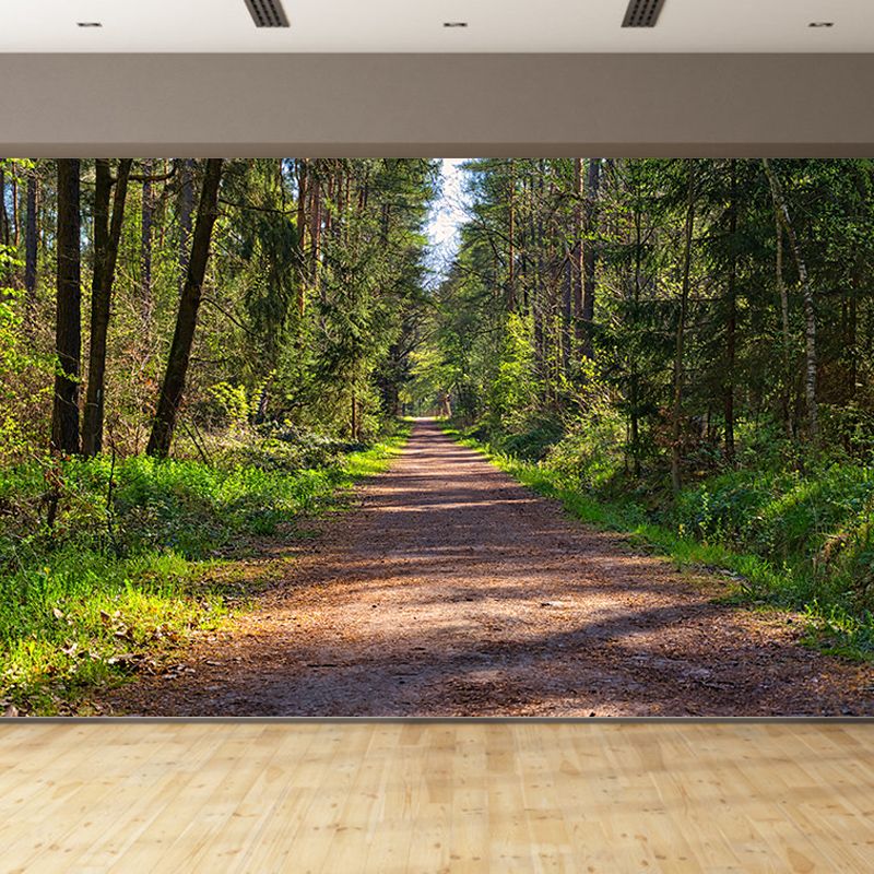 Horizontal Photography Space Extension Mural Eco-friendly Wallpaper for Room