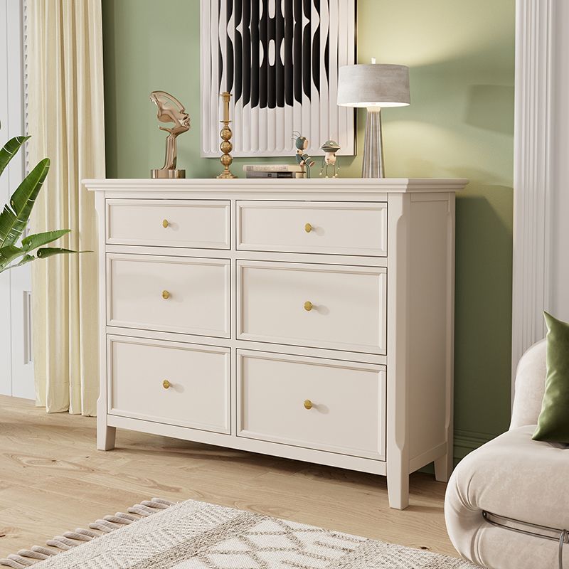 Wooden Dresser Classic Glam Storage Chest Dresser for Bedroom
