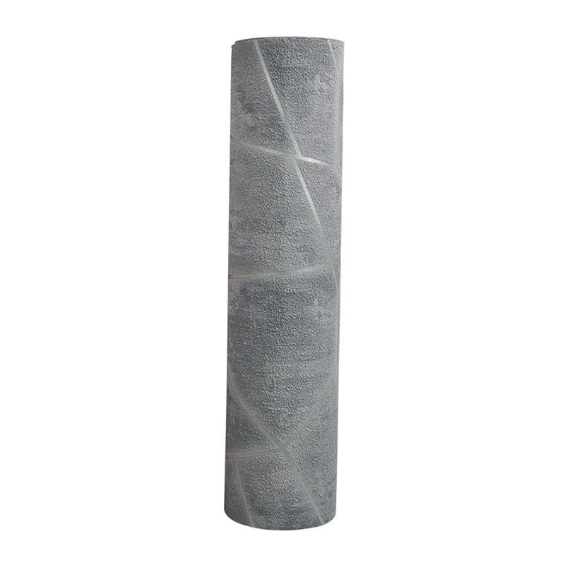 Geometries Wall Decor for Living Room 3D Effect Wallpaper Roll in Neutral Color, Water-Resistant