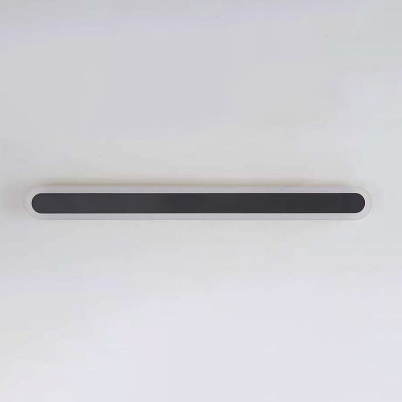 Modern Style Linear Shape Wall Sconce Metal 1 Light Sconce Lighting for Bedroom