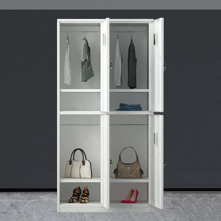 Modern Style Wardrobe Armoire Metal Wardrobe Closet for Home