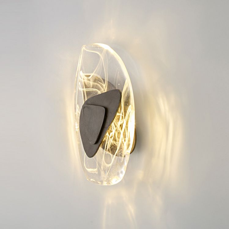 Modern Luxury Style Irregularly Shaped Wall Sconce Crystal Sconce Wall Light
